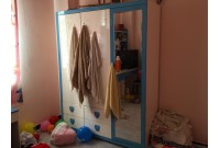 Thanh Lý Tủ Áo 3 Cánh Trắng 1m5 x 1m9